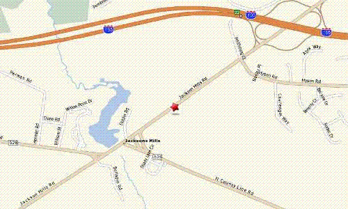 Map Showing Compost Station